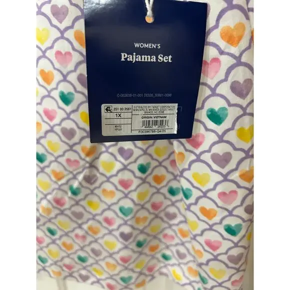 Roller Rabbit x Target Pajama set new with tags size 1X - Picture 6 of 8